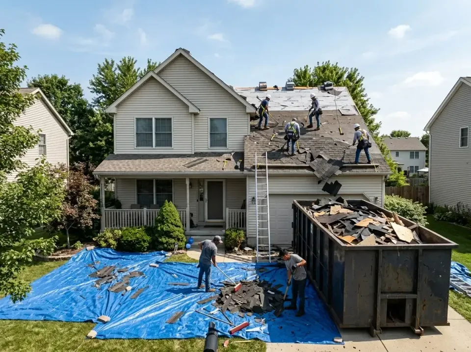 roof-replacement-debris-remova-004 — frequently asked questions, Cheapest Dumpster Rentals in Chesterton, IN